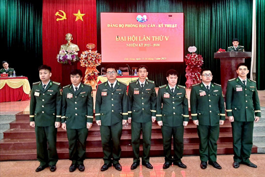 Đại hội Đảng bộ Phòng Hậu cần - Kỹ thuật, BĐBP Đắk Nông