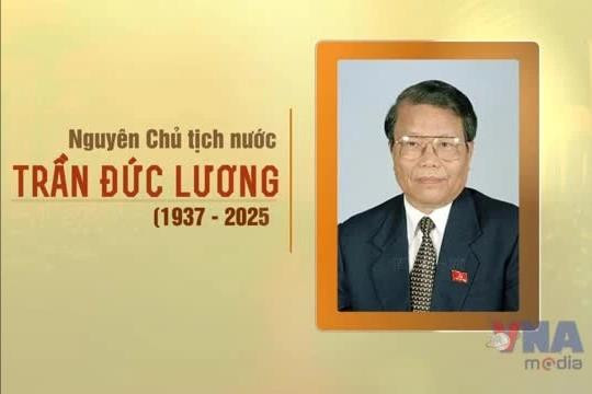 Thông báo Lễ viếng, Lễ truy điệu, Lễ an táng nguyên Chủ tịch nước Trần Đức Lương