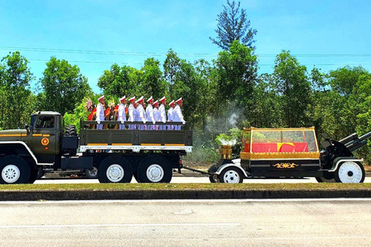 Lễ an táng nguyên Chủ tịch nước Trần Đức Lương