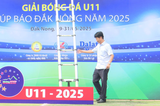 Sẵn sàng khởi tranh Giải bóng đá U11- Cúp Báo Đắk Nông 2025