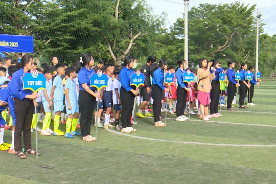 Khai mạc Giải Bóng đá U11 – Cúp Báo Đắk Nông năm 2025