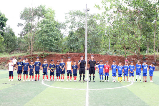 U11 Đắk Glong chiến thắng U11 Tuy Đức với tỉ số 3 - 2