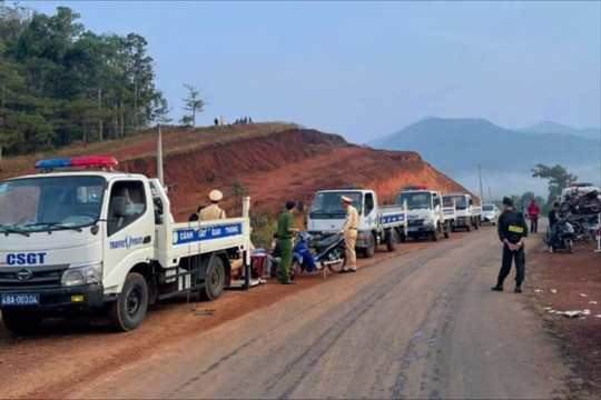 Đắk Nông ngăn chặn thanh, thiếu niên đua xe trái phép