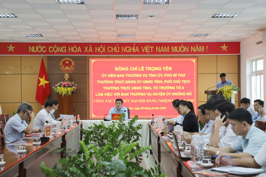Huyện Krông Nô đề nghị bố trí 57 tỷ đồng hỗ trợ cán bộ nghỉ việc trước tuổi