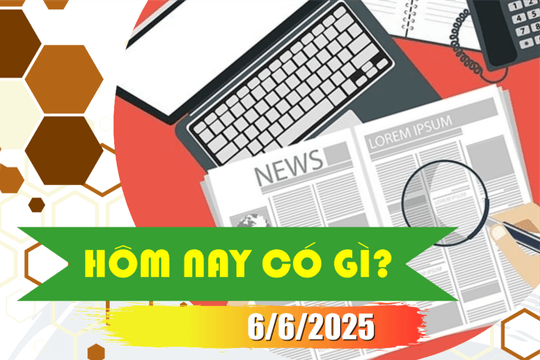 Hôm nay có gì? Ngày 6/6/2025