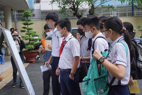 Lịch công bố điểm thi vào lớp 10 năm học 2025-2026 tại TPHCM