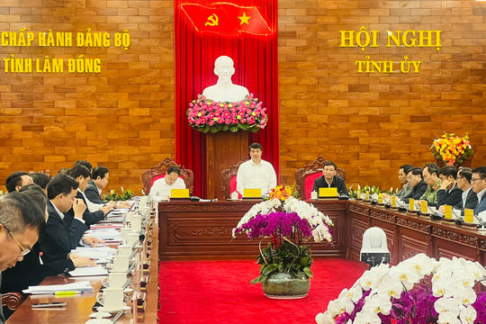 Hội nghị Ban Chấp hành Đảng bộ tỉnh Lâm Đồng
