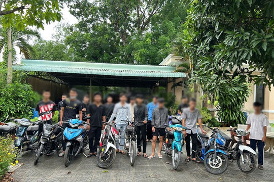 Bà Rịa – Vũng Tàu: Khởi tố 9 thanh thiếu niên đua xe trái phép