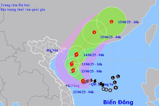 Tin bão số 1 năm 2025 mới nhất: Bão Wutip đổ bộ vào đâu?
