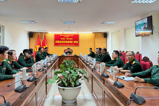 Hội nghị Báo cáo viên toàn quân tháng 6/2025