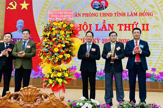 Đại hội Đảng bộ Văn phòng UBND tỉnh Lâm Đồng nhiệm kỳ 2025 - 2030