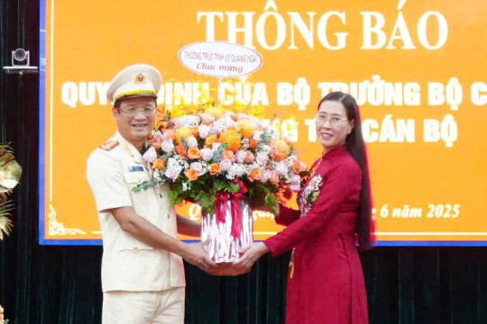 Đại tá Hồ Song Ân được điều động, giữ chức vụ Giám đốc Công an tỉnh Quảng Ngãi