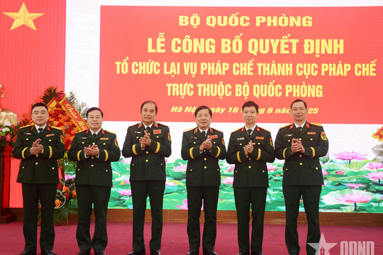 Tổ chức lại Vụ Pháp chế thành Cục Pháp chế