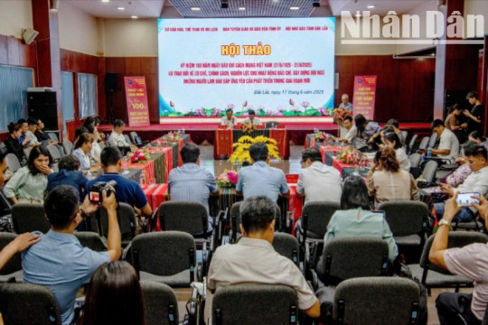 Nâng cao chất lượng đội ngũ những người làm báo, đáp ứng yêu cầu nhiệm vụ trong giai đoạn mới