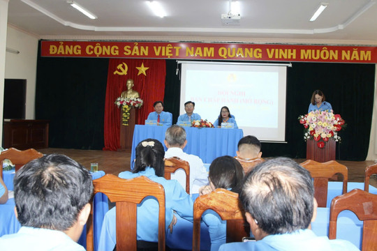 Kết thúc hoạt động một số tổ chức công đoàn kể từ ngày 30/6/2025