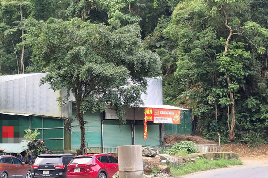 Tình trạng xây dựng, cơi nới công trình trên đất rừng phòng hộ đèo Bảo Lộc đã diễn ra trong thời gian dài