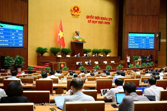 Quốc hội thông qua Luật sửa đổi, bổ sung một số điều của Luật Chất lượng sản phẩm, hàng hóa