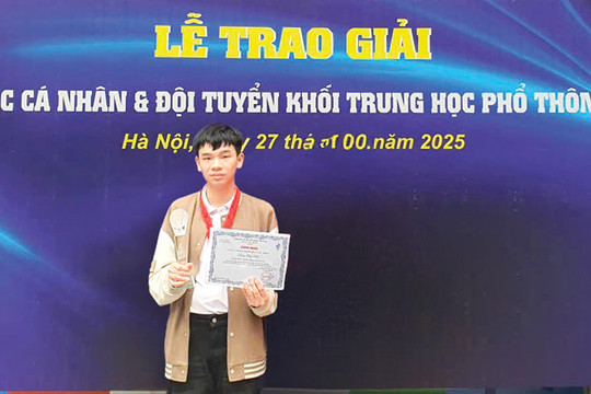 Từ cậu học trò miền núi đam mê Tin học đến Á quân APIO