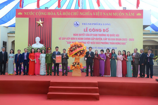Thời gian tổ chức Lễ công bố Nghị quyết sáp nhập xã, phường và đặc khu (Công văn 15446)
