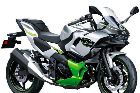 Kawasaki Ninja 7 Hybrid – Môtô thể thao hybrid đầu tiên, giá từ 310 triệu đồng
