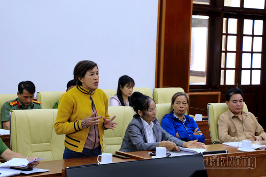 Đắk Nông giải quyết tranh chấp giữa người dân và Công ty Long Sơn