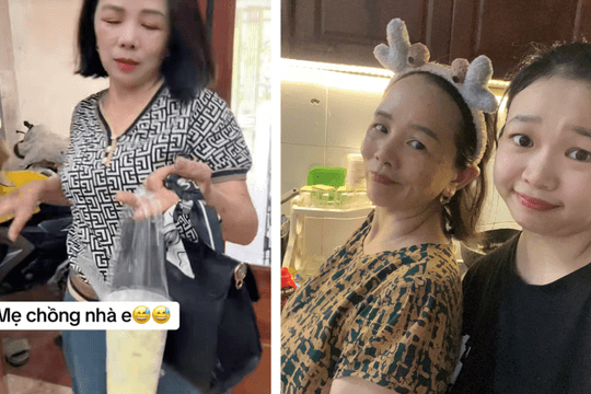 Nửa đêm gõ cửa đưa trà sữa cho con dâu, mẹ chồng Tuyên Quang gây sốt mạng