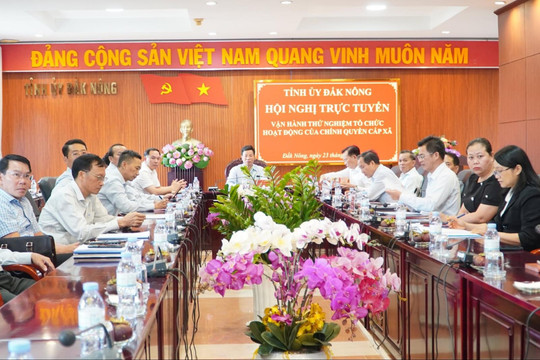 Vận hành thử nghiệm tổ chức hoạt động của chính quyền cấp xã tỉnh Lâm Đồng mới