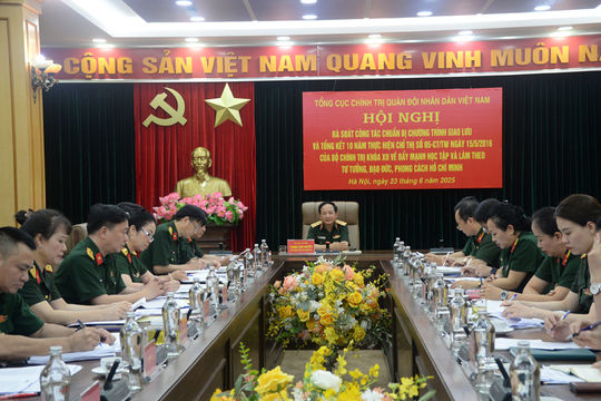 Thượng tướng Trịnh Văn Quyết: Cần lan tỏa tinh thần Chỉ thị số 05-CT/TW trong toàn quân