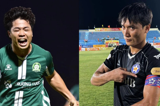 Bùi Tiến Dũng "tuyên chiến" Công Phượng trước trận play-off giành vé dự V-League