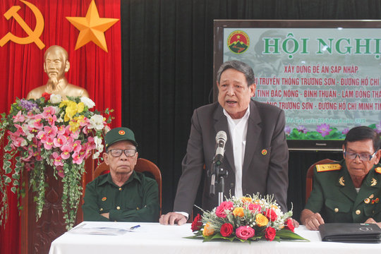Hợp nhất Hội Truyền thống Trường Sơn – Đường Hồ Chí Minh 3 tỉnh Lâm Đồng – Đắk Nông – Bình Thuận