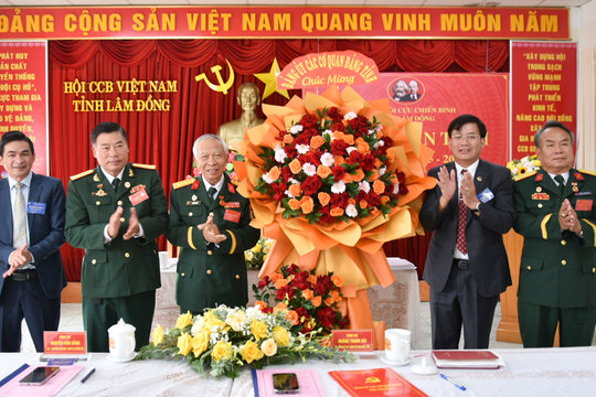 Hội Cựu chiến binh tỉnh Lâm Đồng tổ chức thành công Đại hội Chi bộ lần thứ I, nhiệm kỳ 2025 - 2030