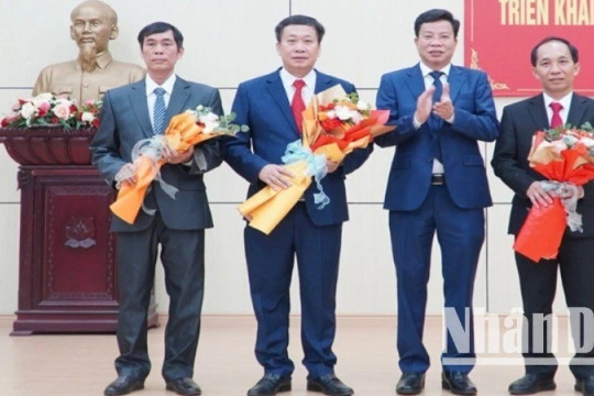 Đắk Nông tổ chức công bố nhân sự chủ chốt 28 xã, phường mới