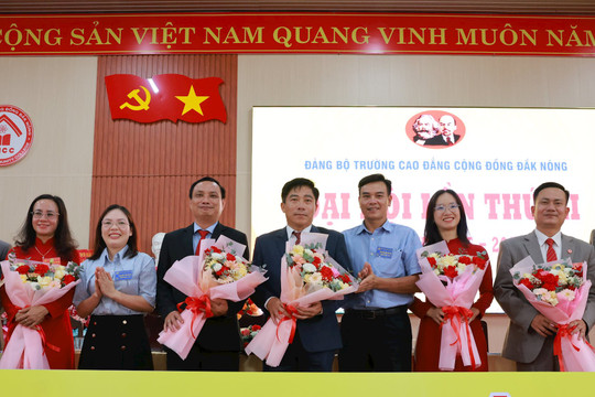 Đại hội lần thứ III Đảng bộ Trường Cao đẳng Cộng đồng Đắk Nông