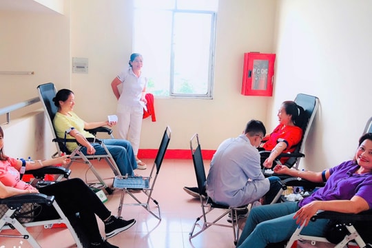 Bảo Lộc: Thêm 101 đơn vị máu cung cấp cho Bệnh viện II Lâm Đồng