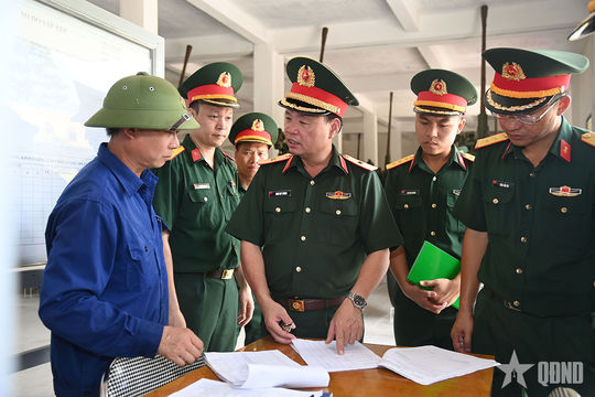 Kiểm tra, đánh giá kết quả thực hiện nhiệm vụ hậu cần, kỹ thuật sau sắp xếp lại cơ quan quân sự địa phương