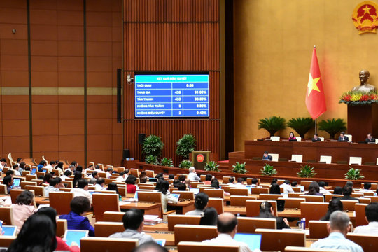 Quốc hội đã thông qua Luật Bảo vệ dữ liệu cá nhân