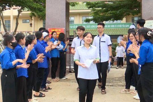 Kết thúc Kỳ thi tốt nghiệp THPT năm 2025