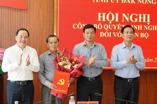 Chủ nhiệm UBKT Tỉnh ủy Đắk Nông Võ Đình Tín nghỉ hưu trước tuổi