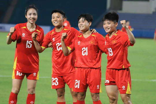Thắng Maldives 7-0, Đội tuyển Nữ Việt Nam ra quân thuận lợi ở Vòng loại châu Á