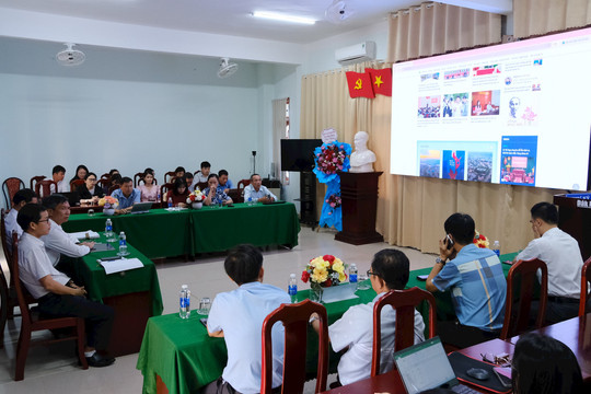 Báo Đắk Nông gặp mặt cán bộ, viên chức về công tác chuẩn bị sáp nhập