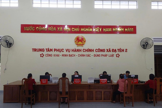 Ngày đầu vận hành chính quyền 2 cấp diễn ra thuận lợi và thông suốt