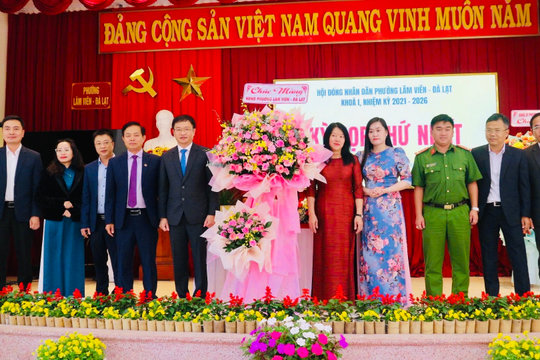 Kỳ họp thứ nhất HĐND Phường Lâm Viên - Đà Lạt