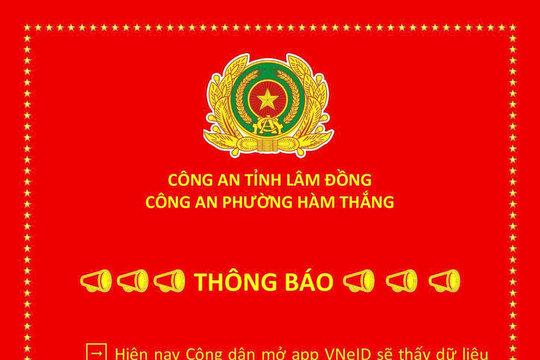 Cảnh báo lừa đảo cập nhật dữ liệu VNeID