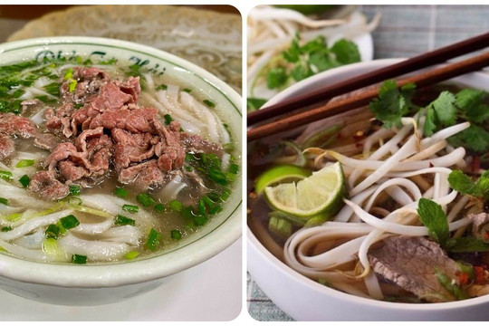 Một tô phở bò chứa bao nhiêu calo?