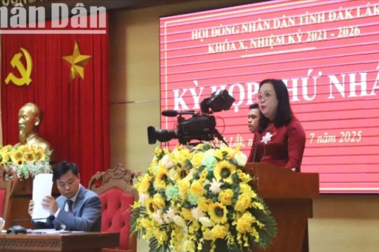 Đại biểu Hội đồng nhân dân tỉnh Đắk Lắk phải dám nghĩ, dám làm, dám chịu trách nhiệm vì lợi ích chung