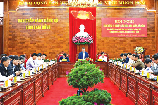 Chủ động chuẩn bị tốt Văn kiện Đại hội Đảng các cấp: Đảm bảo chuyển tiếp vững vàng trong không gian mới