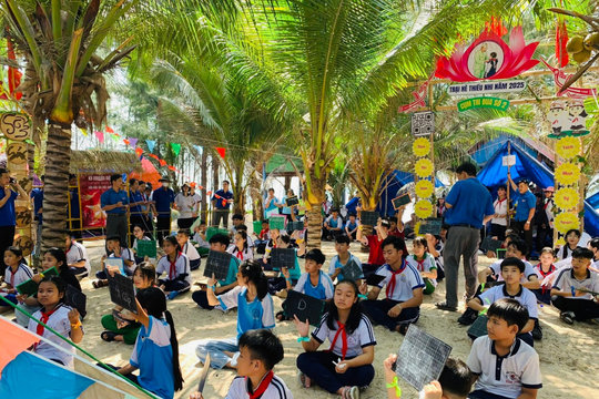 Mang đến cho thiếu nhi những sân chơi hè ý nghĩa, bổ ích