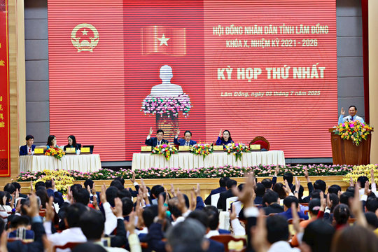 Kỳ họp thứ nhất HĐND tỉnh Lâm Đồng khóa X thành công tốt đẹp
