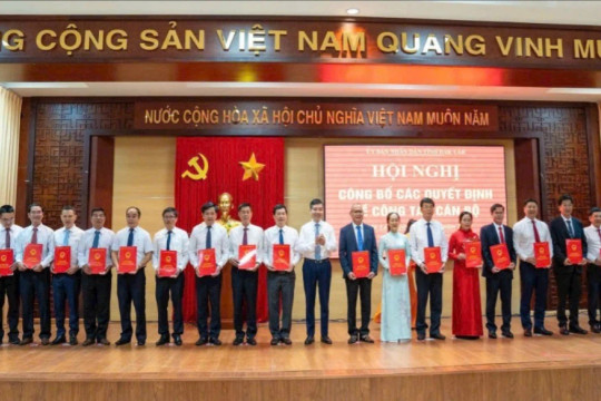 Đắk Lắk bổ nhiệm lãnh đạo các sở, ngành, đơn vị