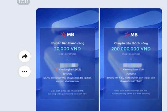 Hỗ trợ người dân nhận lại tiền chuyển khoản nhầm 200 triệu đồng